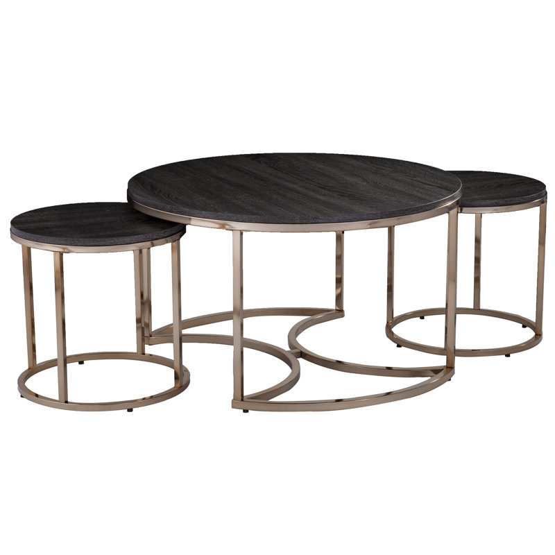 Sleaford Nesting Coffee Table, Champagne