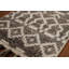 Tapis décoratif marocain brun et ivoire 2 x 3