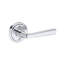 Kinsella Full Dummy Lever with Stepped Round Rose in Matte Black-1532896222