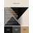 Machine Washable Arverne Minimalist Geometric Rug in Beige – Black Binding-1953957824