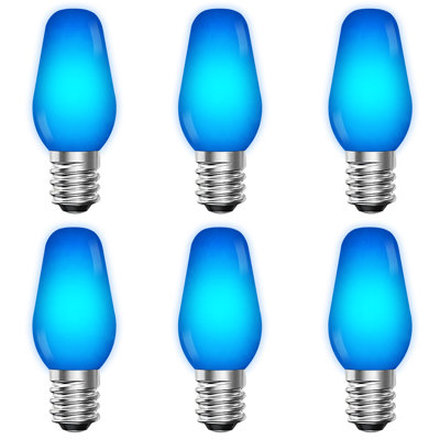 0,5 W, ampoule DEL à intensité variable C7 DEL, base