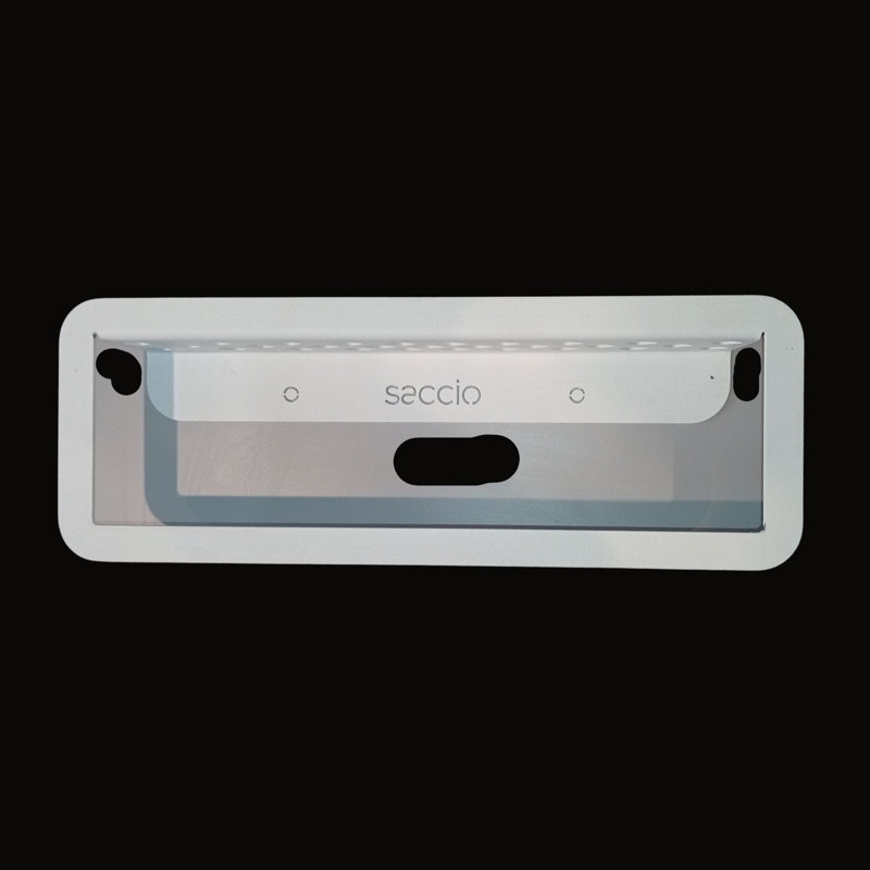 Small Set Of 4 Modern Industrial Bathroom Shelf; Perfect Father’s Day Gift; Small Space Organizer, Nickel