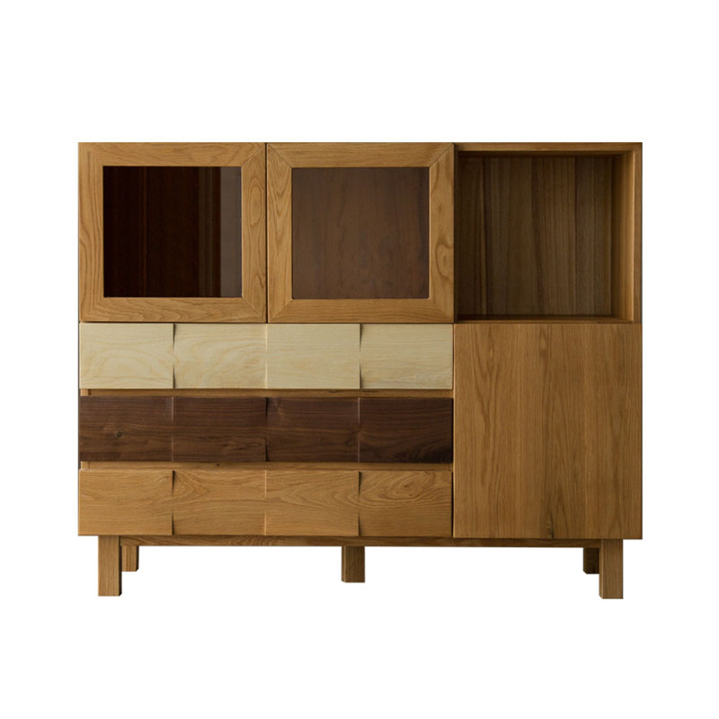 Solid Wood Accent Cabinet