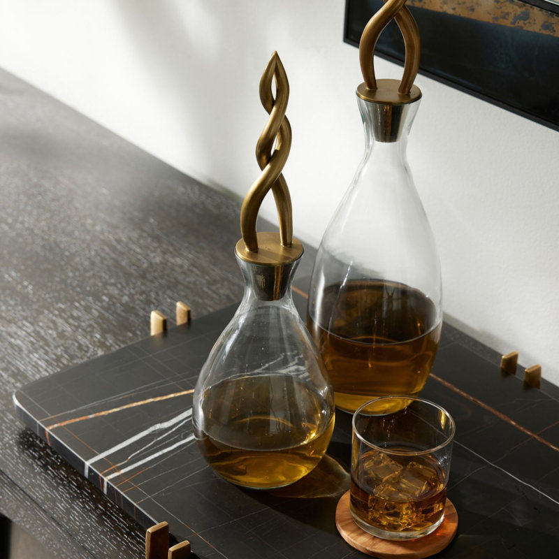 Elixir Decanters, Set Of 2