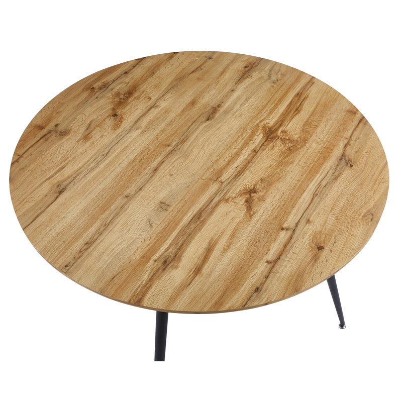 Antigua Round Metal Base Dining Table