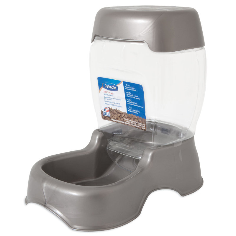 Mangeoire automatique Pet Cafe, Gris, 96 oz