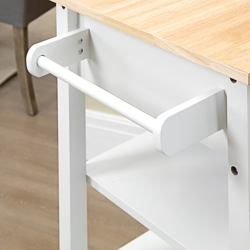 Chariot pour îlot de cuisine (tabouret non inclus)