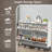 Narrow Hidden Shoe Cabinet