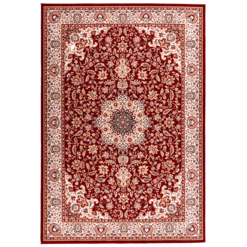 Oriental Carpet in Red, 100% Virgin Wool, Rechteckig 200 x 300cm