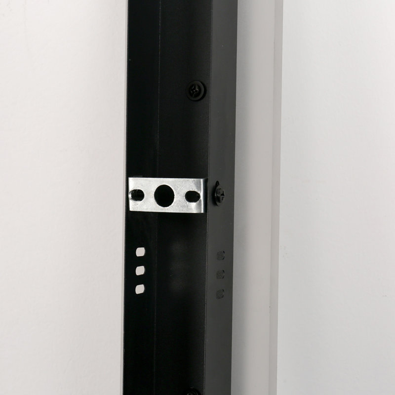 Aluminum Modern Linear IP65 Integrated LED Waterproof Hardwired Outdoor Wall Lights, 24, 35" H x 3" W x 1.8" D, Black/White