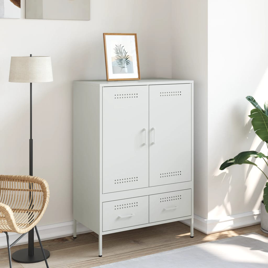 Vidaxl Highboard 68x39x101,5 cm kaltgewalzter Stahl