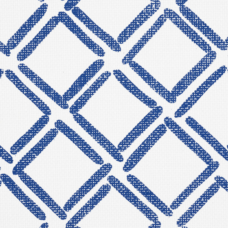 Papier peint tissé Dina, Cobalt; cobalt