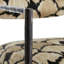 Barbana Upholstered Stool with Metal Frame-1419177701