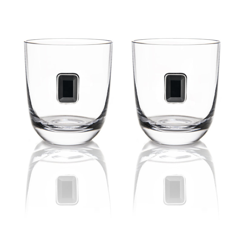 Entertainment 12oz. Handmade Stemless Wine Glass Set