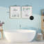 Ensemble de 2 impressions encadrées sous verre «Get Nake & Relax Herbs», par Lettred and Lined-1077503336-1077503318