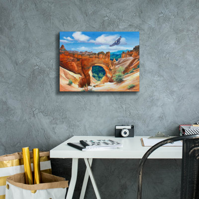 " Hawk Over Bryce Canyon " by John Zaccheo