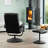 Oundle Swivel Based Based Recliner and Footstool - Cream-1357807777