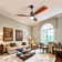 52 Inch Ceiling Fan Light With 6 Speed Remote Reversible Energy-Saving DC Motor