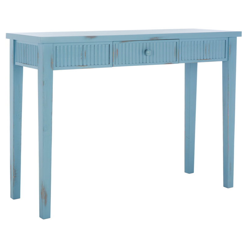 Console 43,25 po, Bleu, Bleu