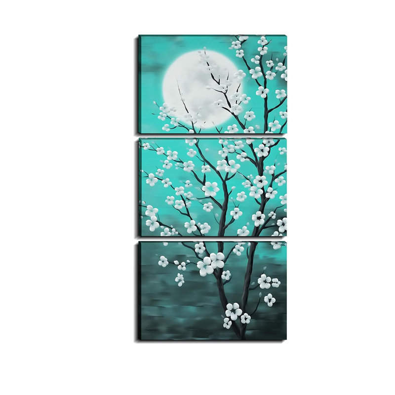 3 Piece Wrapped Canvas Wall Art