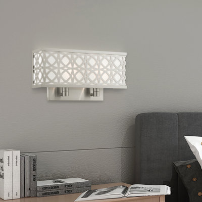 Eraman Steel Flush Mounted Sconce