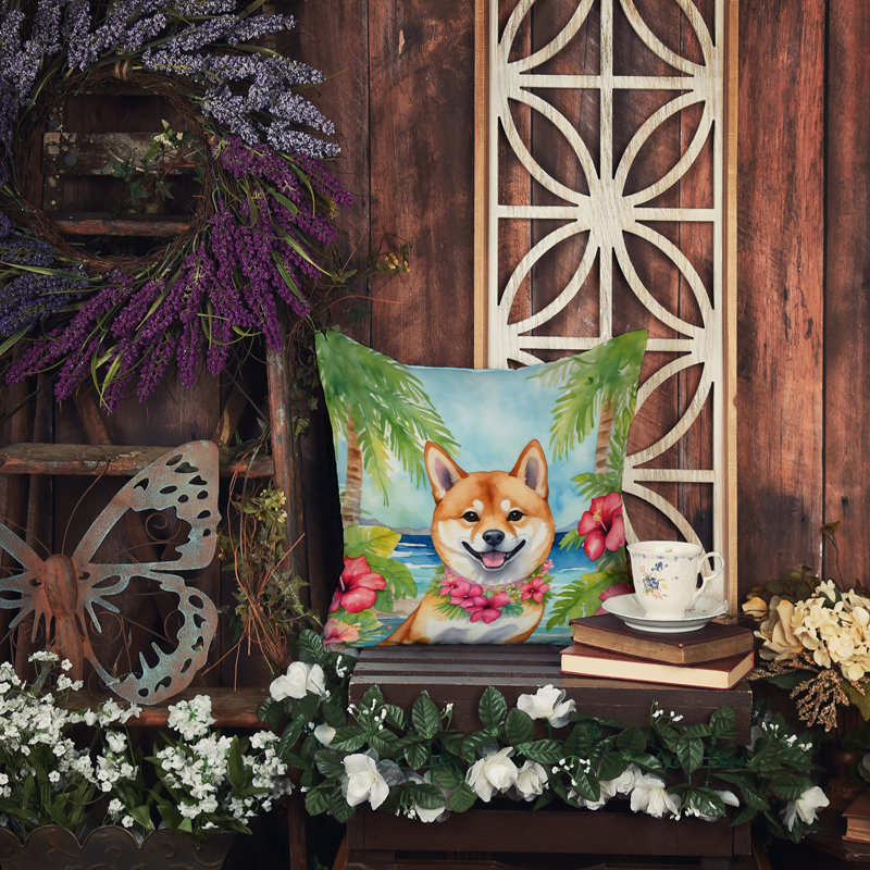 Coussin décoratif intérieur / extérieur Autre / Sans motif, H 14 po x l 14 po