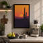 Desert at Dusk Minimalist - Wrapped Canvas-1998140293-1998140294