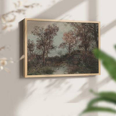 Paysages rétro-CDL XXXIV - reproduction encadrée - réaménageable