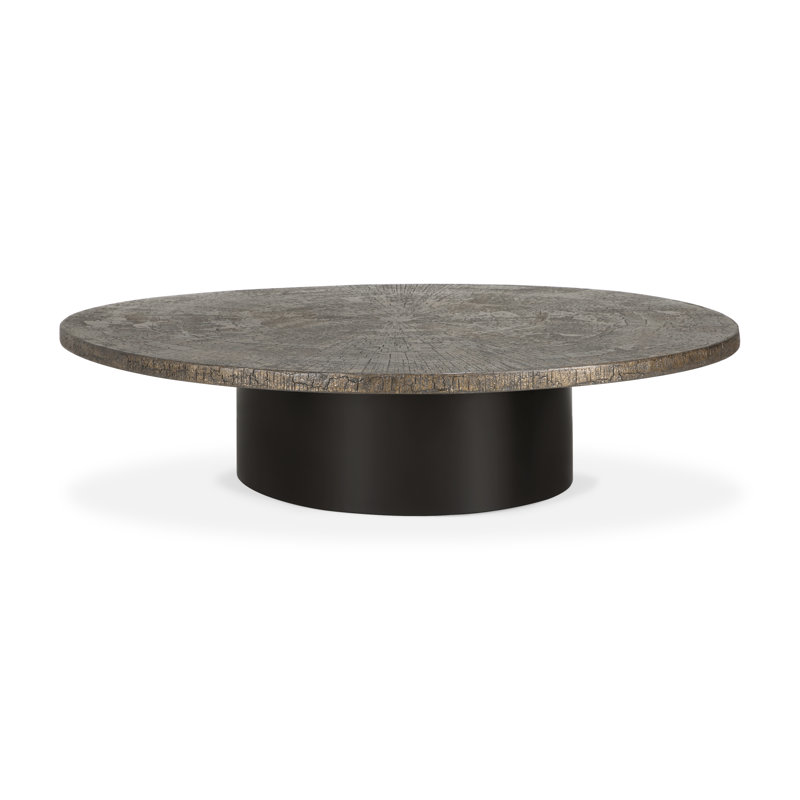 Slice Coffee Table, 13"H x 54.5"W x 48.5"D