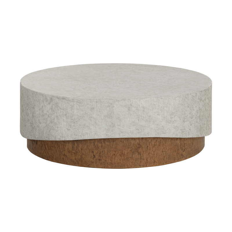 Leda Outdoor Round Coffee Table