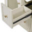 Ensemble de meuble-lavabo mural 24 po pour petit espace, armoire de salle de bain avec lavabo en céramique, 2 tiroirs et 1 porte à fermeture en douceur-115898405