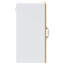 Kitchen Wall Cabinet With Glass Door Kalmar Engineered Wood-1238866950