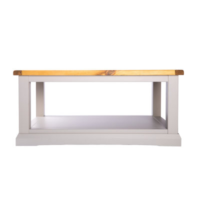 Harrell Frame Coffee Table with Storage