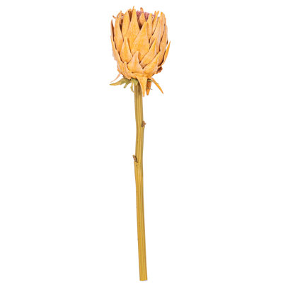 Vickerman 25 "orange clair Protea Stem 2 / sac. Ajoutez de la texture et de la profondeur à vos projets de décoration.