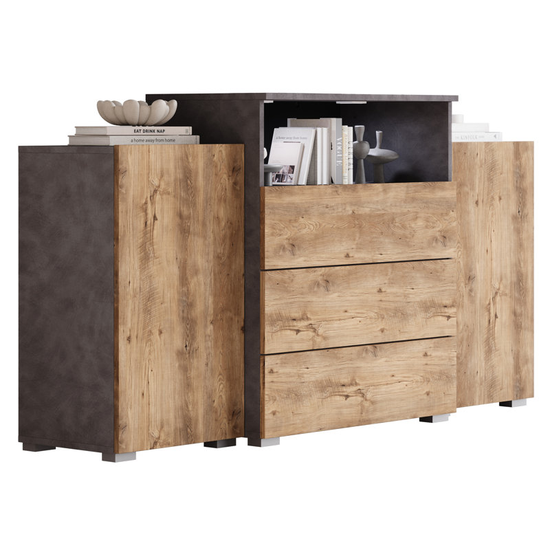 Sideboard Walnut River, Brown