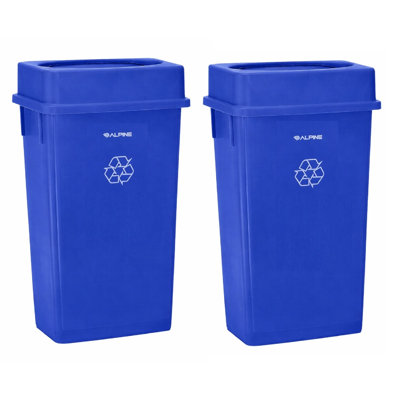 Ensemble de poubelles Recycling 23 gallons