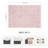 Celeta Washable Abstract Japandi Rainbow Striped Pink Area Rug - Colorful Modern Carpet for Living Room, Bedroom, Nursery or Play Room-1120820791