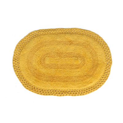Adiraica 100% Cotton Bath Rug