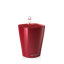 Mini pot à fleurs carré en plastique avec indicateur de niveau d'eau pour l'intérieur Mini-Deltini, taupe brillant-23633521-23633518