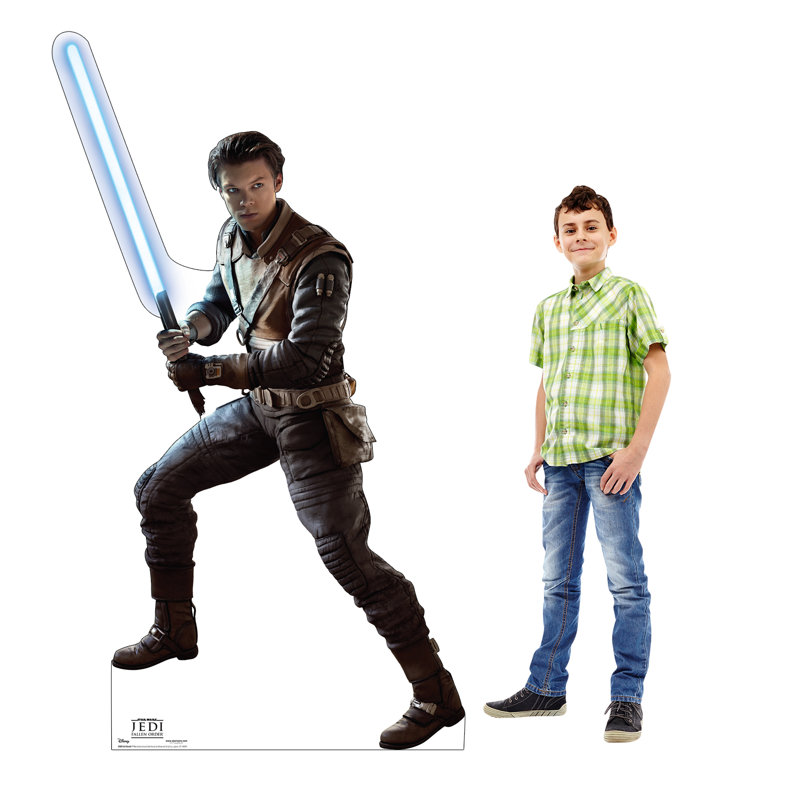76'' Lifesize Cal Kestis Star Wars Cardboard Standup