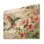 Colibri dans le jardin de la ferme II - Impression sur bois d'oiseau - sur bois de pin naturel