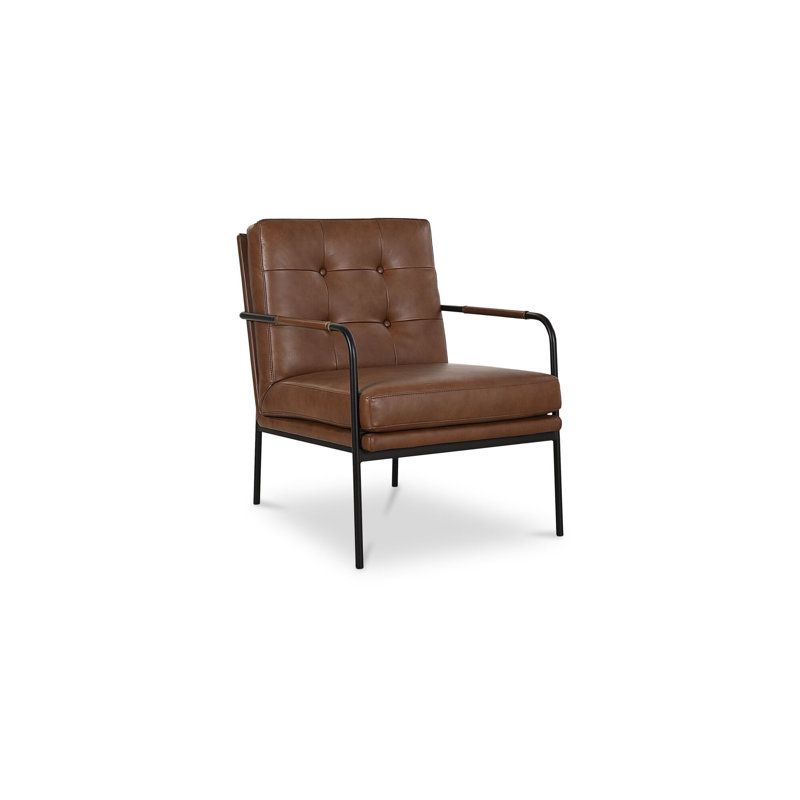 Sterling Accent Chair Brown Leather