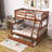 Desmona Kids Twin Over Full Bunk Bed with Drawers-1842408486
