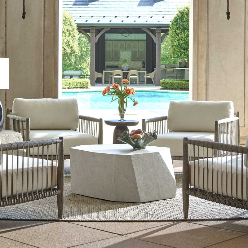 Uttermost Parra Limestone Outdoor Coffee Table