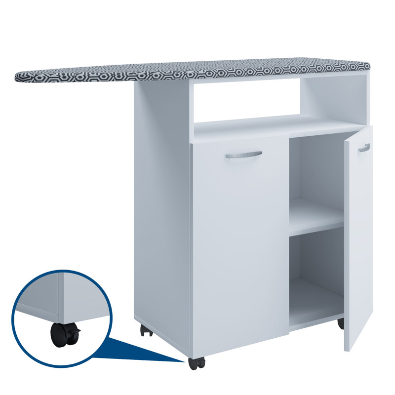 Quintina Manufactured Wood Freestanding Ironing Board