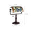 Lampe de banquier 13 po Prouty
