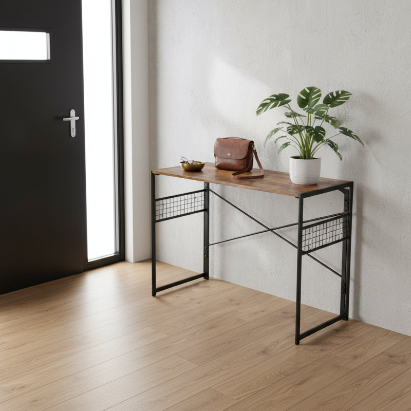 Bureau d'ordinateur en bois 39,4 po