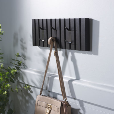 Fotina 3 Hook Wall Mounted Coat Rack