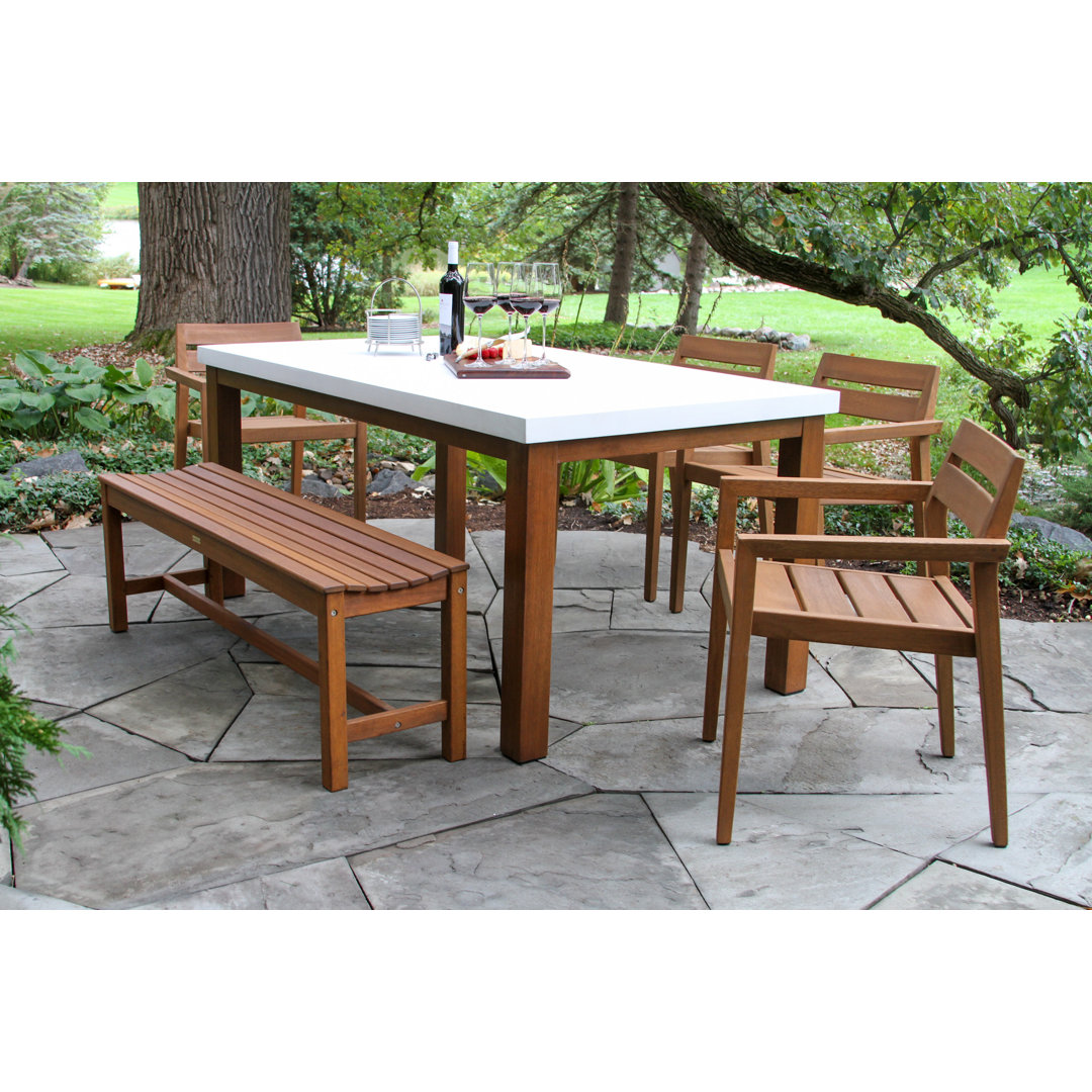 Kinsler Rectangular 7 - Person 68" Long Dining Set Birch Lane™