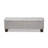 Ahrens Polyester Upholstered Storage Bench in Greyish Beige Finish, 17.32'' H X 52.17'' W X 16.73'' D-194711778-212872371